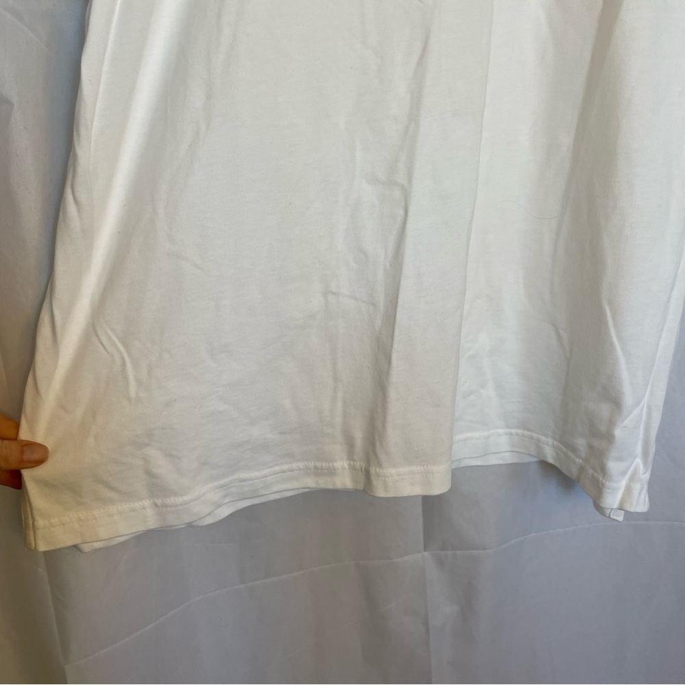 NIKE Men’s White Black Swoosh Short Sleeve Polo Collar Size XL - Picture 4 of 14